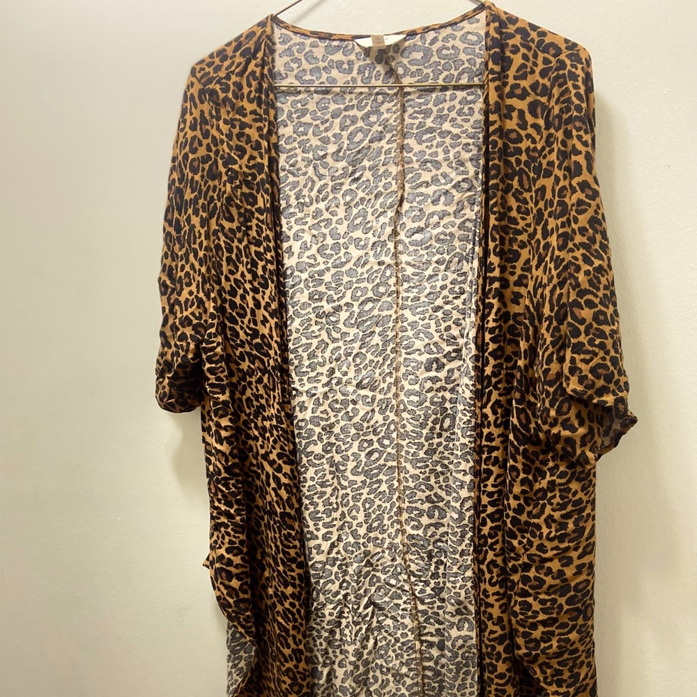 Cheetah cardigan